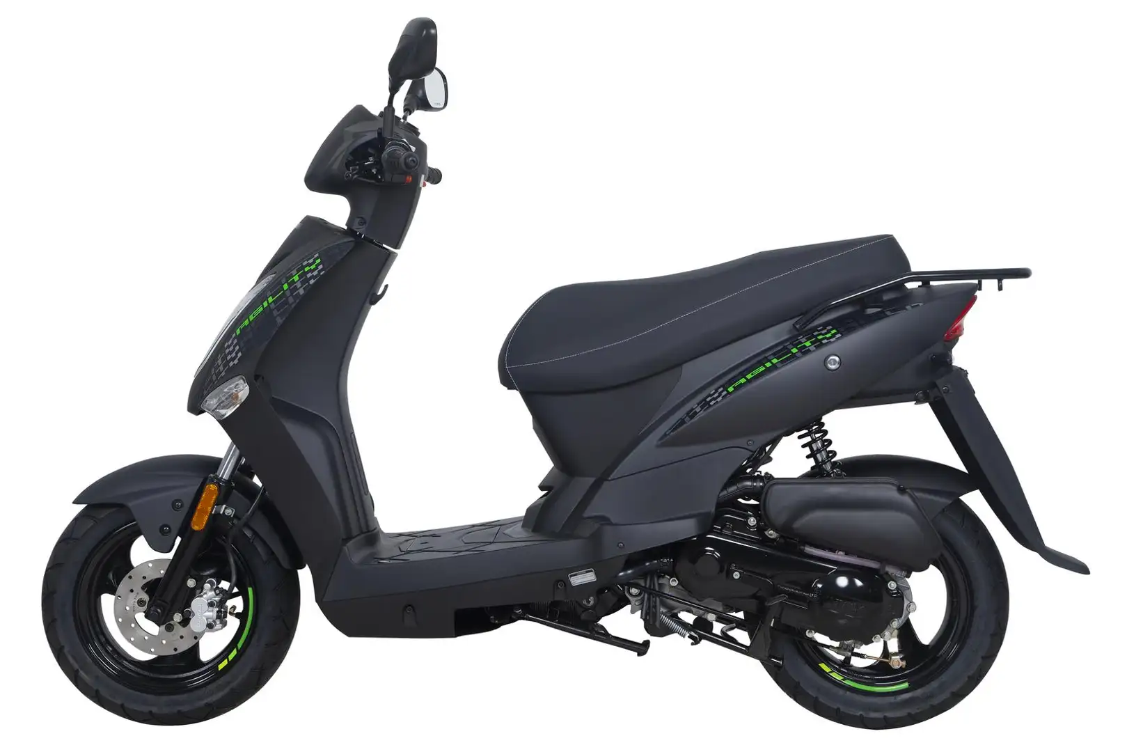 Kymco Agility 50 Mofa - 2025 - schwarz matt - 2