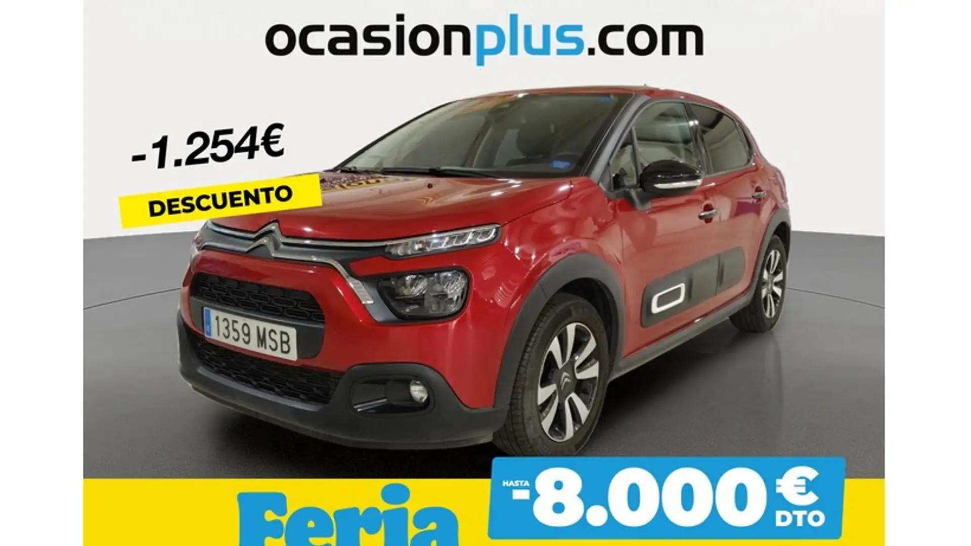 Citroen C3 Origin 1.2 PureTech S&S Max EAT6 110 Rouge - 1
