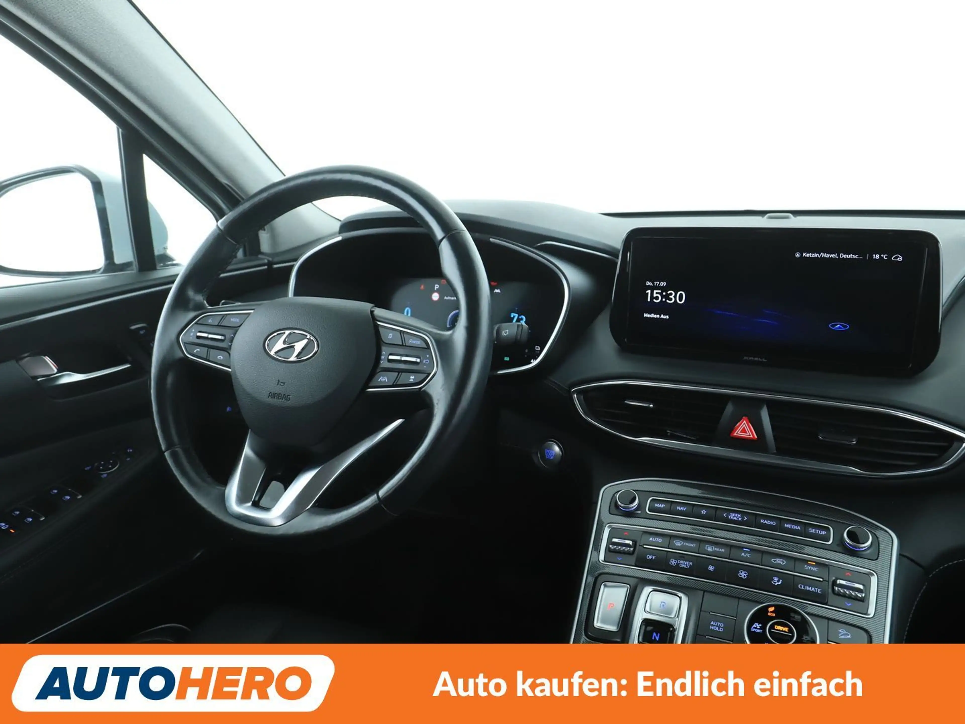 Hyundai SANTA FE 1.6 T-GDI Hybrid Prime 4WD Aut.*NAVI*VC*HUD*ACC* — photo 13