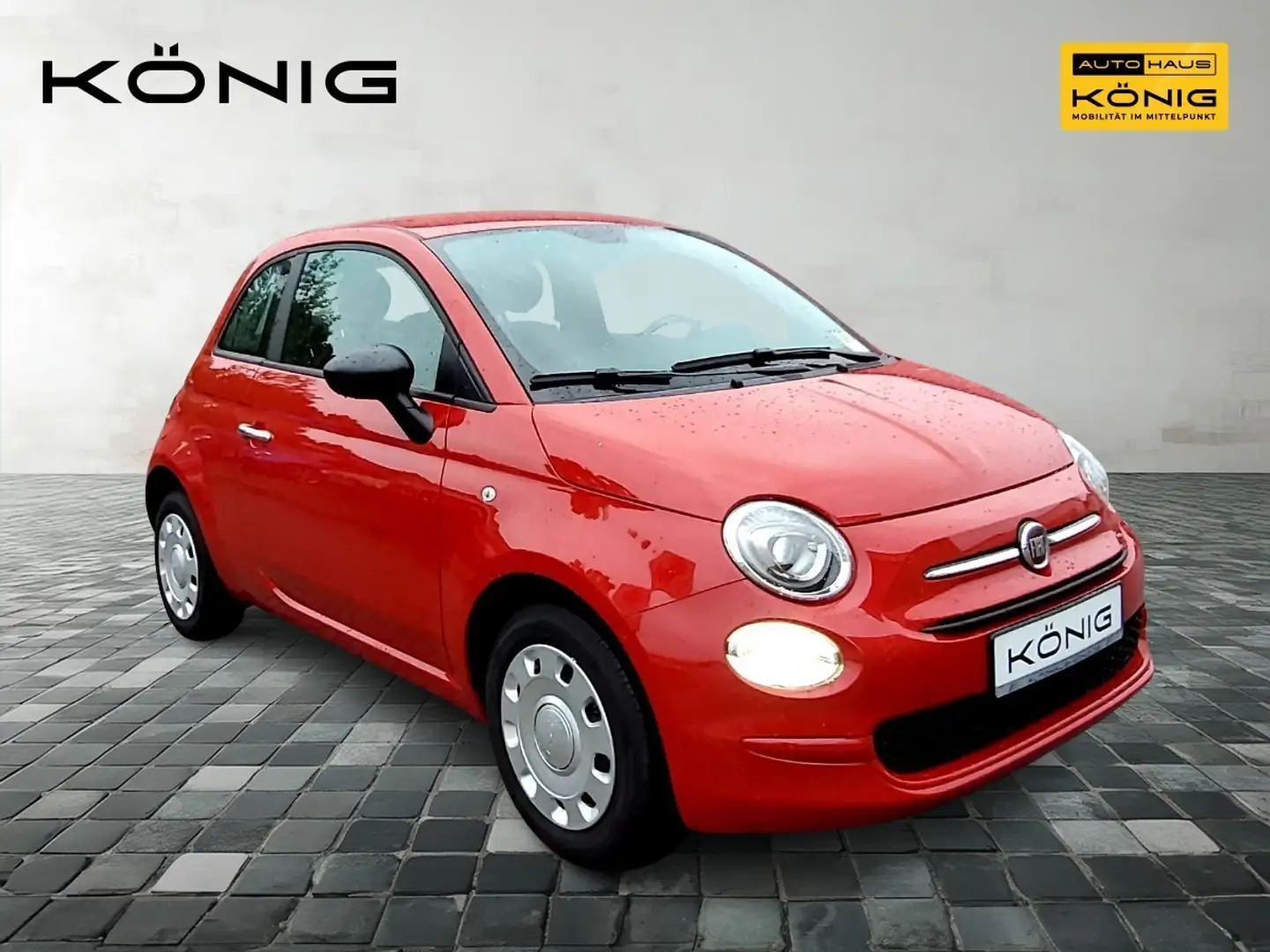 Fiat 500 MY23 1.0 Klima & Sound Klima*DAB+*USB* Rot - 2
