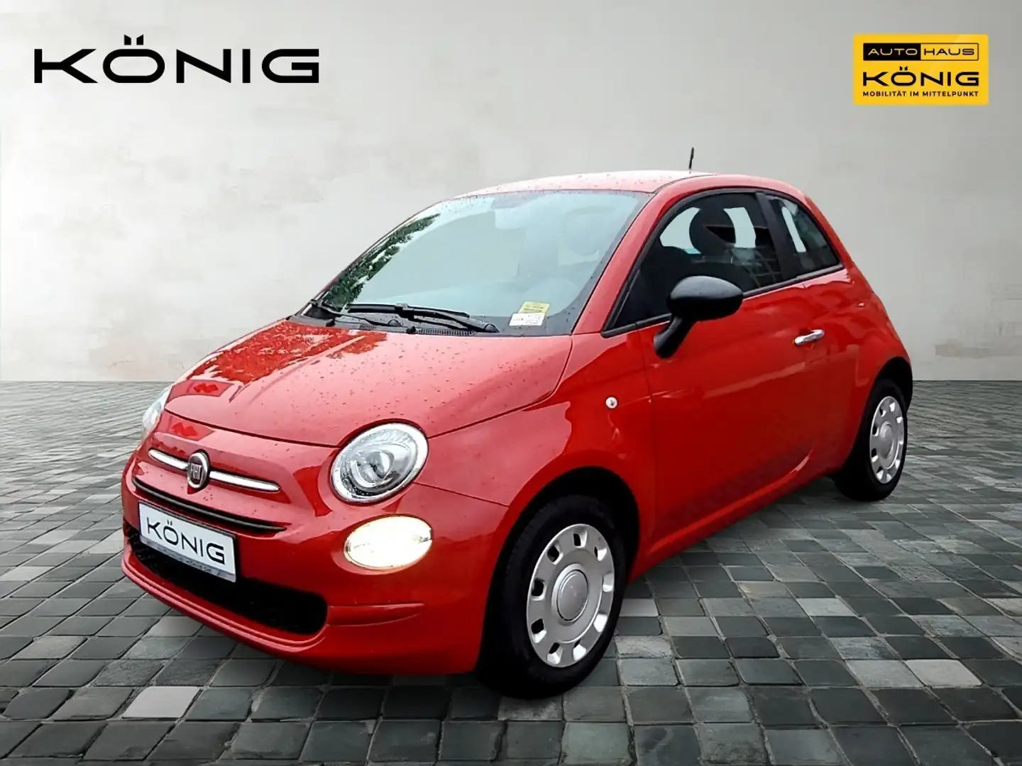Fiat 500 MY23 1.0 Klima & Sound Klima*DAB+*USB* Rood - 1