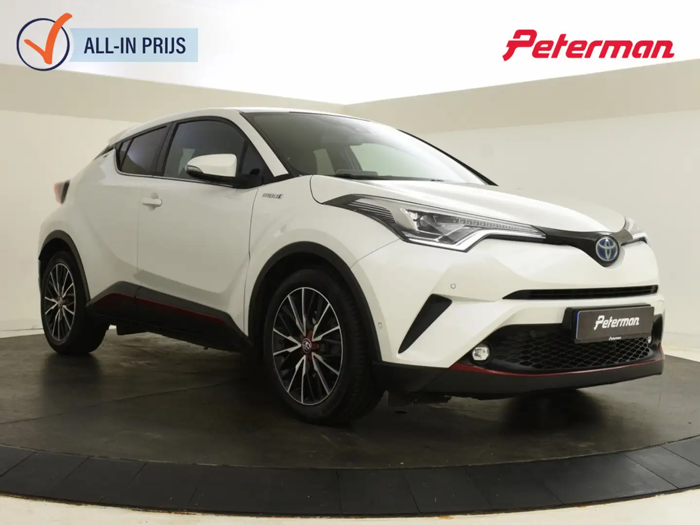 Toyota C-HR 1.8 Hybrid Bi-Tone | Trekhaak | JBl | Parkeersenso Wit - 1