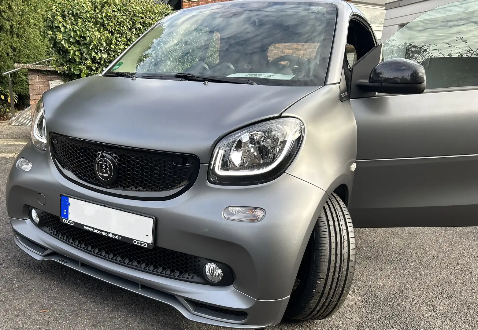 smart Smart BRABUS cabrio limitiertes SAMMLERSTÜCK Gri - 2