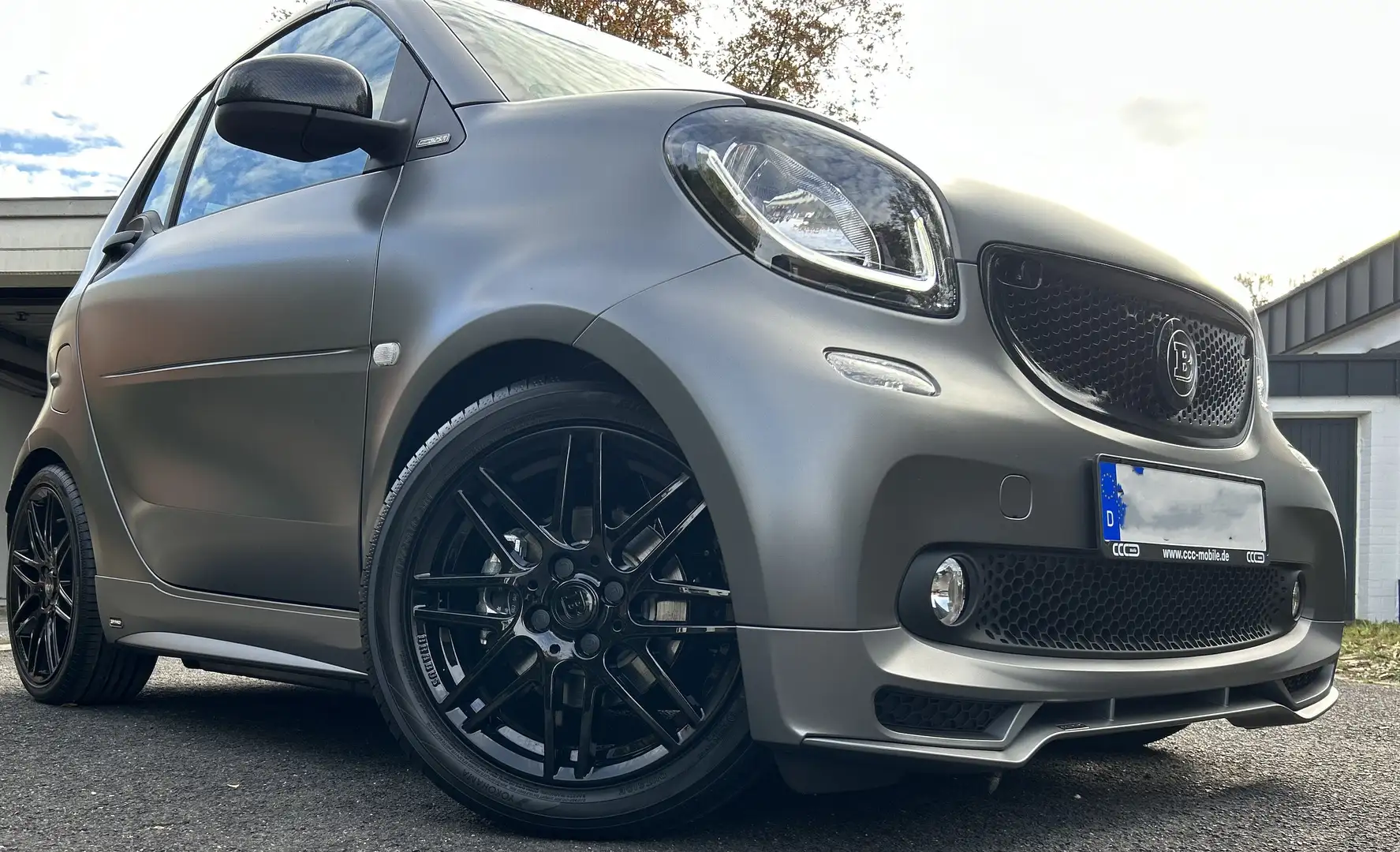 smart Smart BRABUS cabrio limitiertes SAMMLERSTÜCK Gri - 1