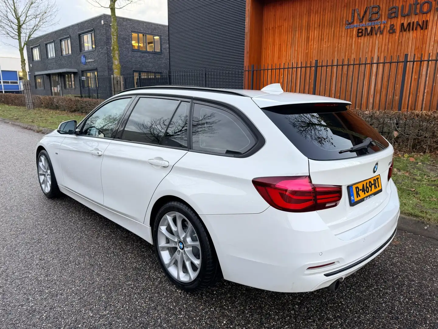 BMW 318 3-serie Touring 318i panoramadak, trekhaak, verwar Blanc - 2