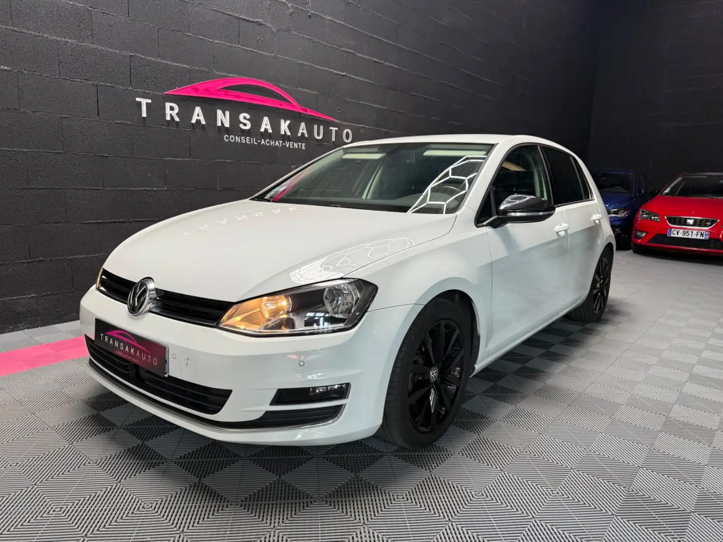 Volkswagen Golf Carat Weiß - 1