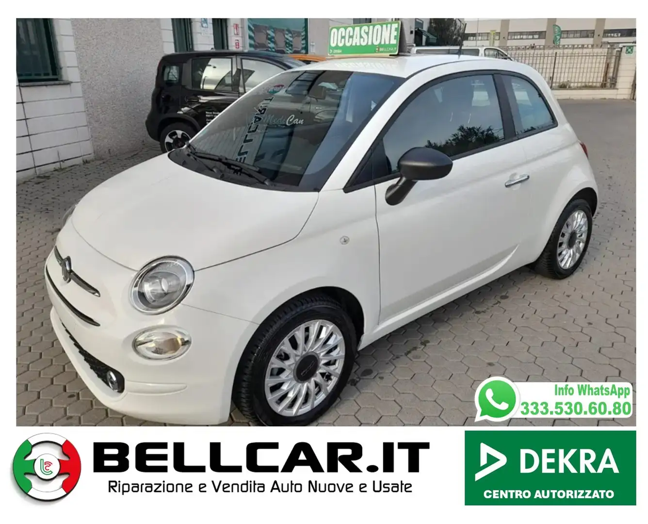 Fiat 500 500 1.0 hybrid Dolcevita 70cv Bianco - 1