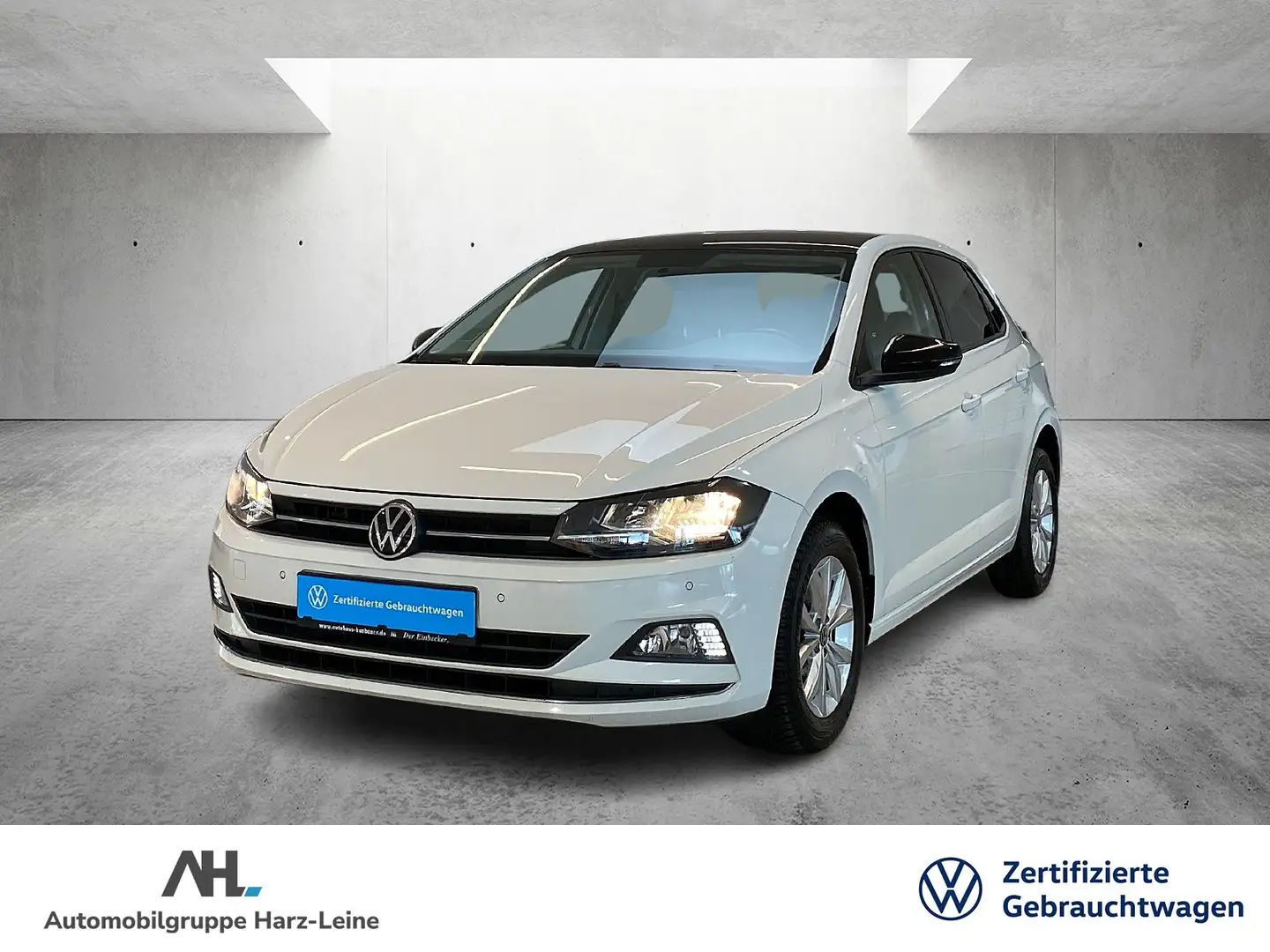 Volkswagen Polo 1.0 TSI Highline SHZ PDC AppConnect Blanc - 1