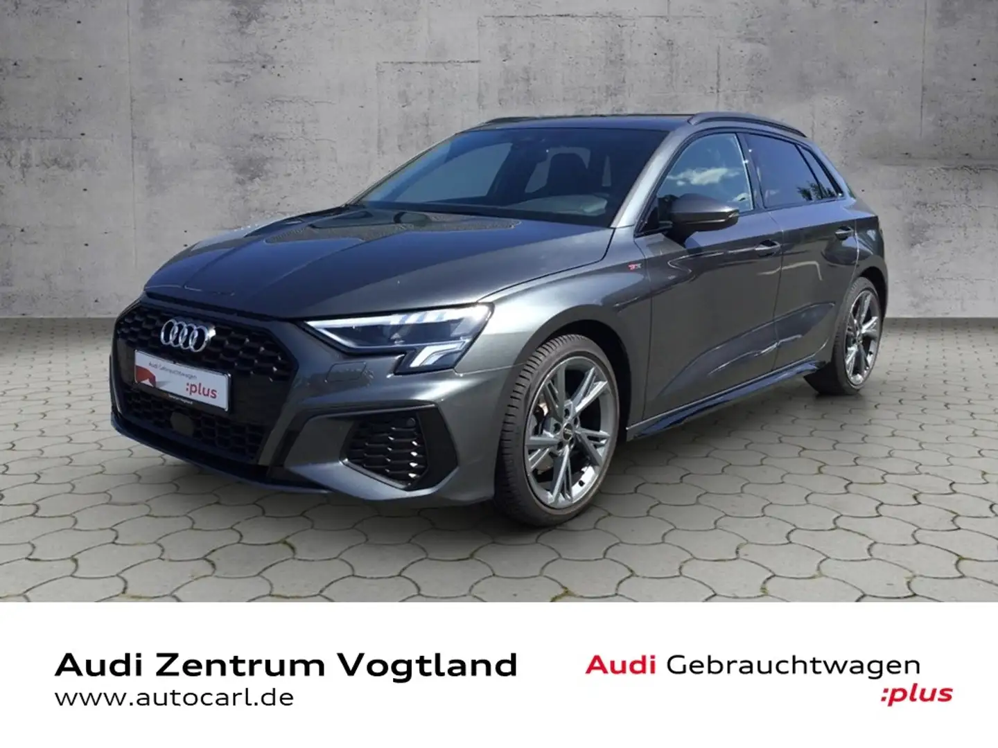 Audi A3 Sportback S line 30 TFSI Business/LED/SHZ/NAV KLI Grau - 1
