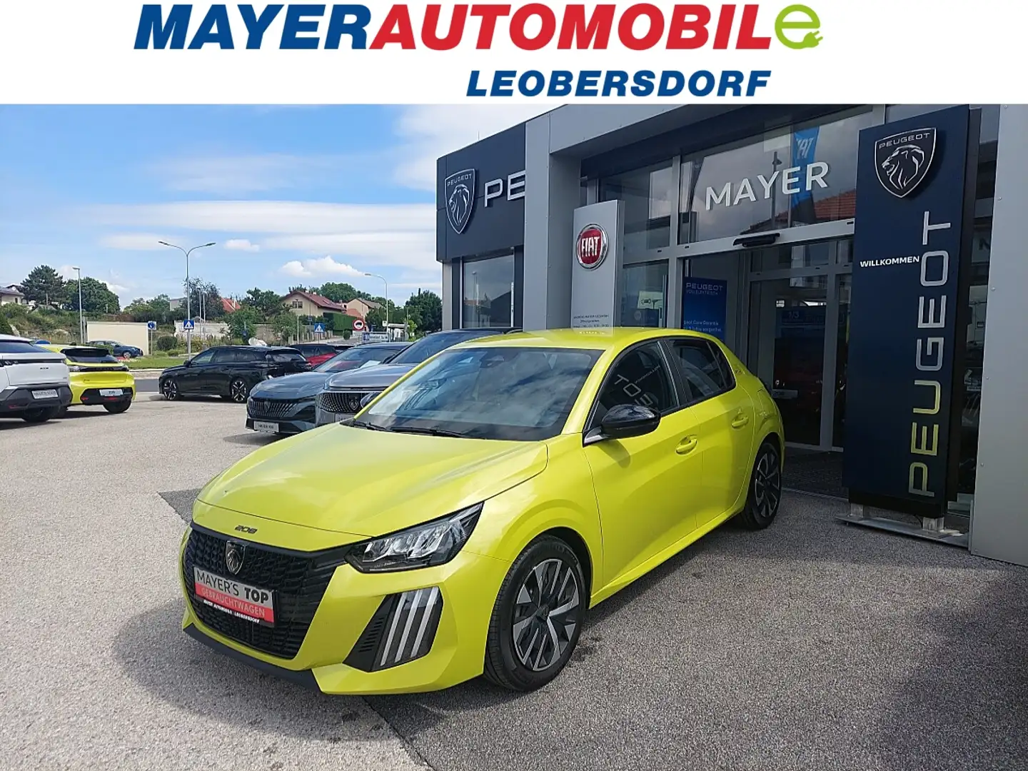 Peugeot 208 PureTech 100 S&S Style Gelb - 1