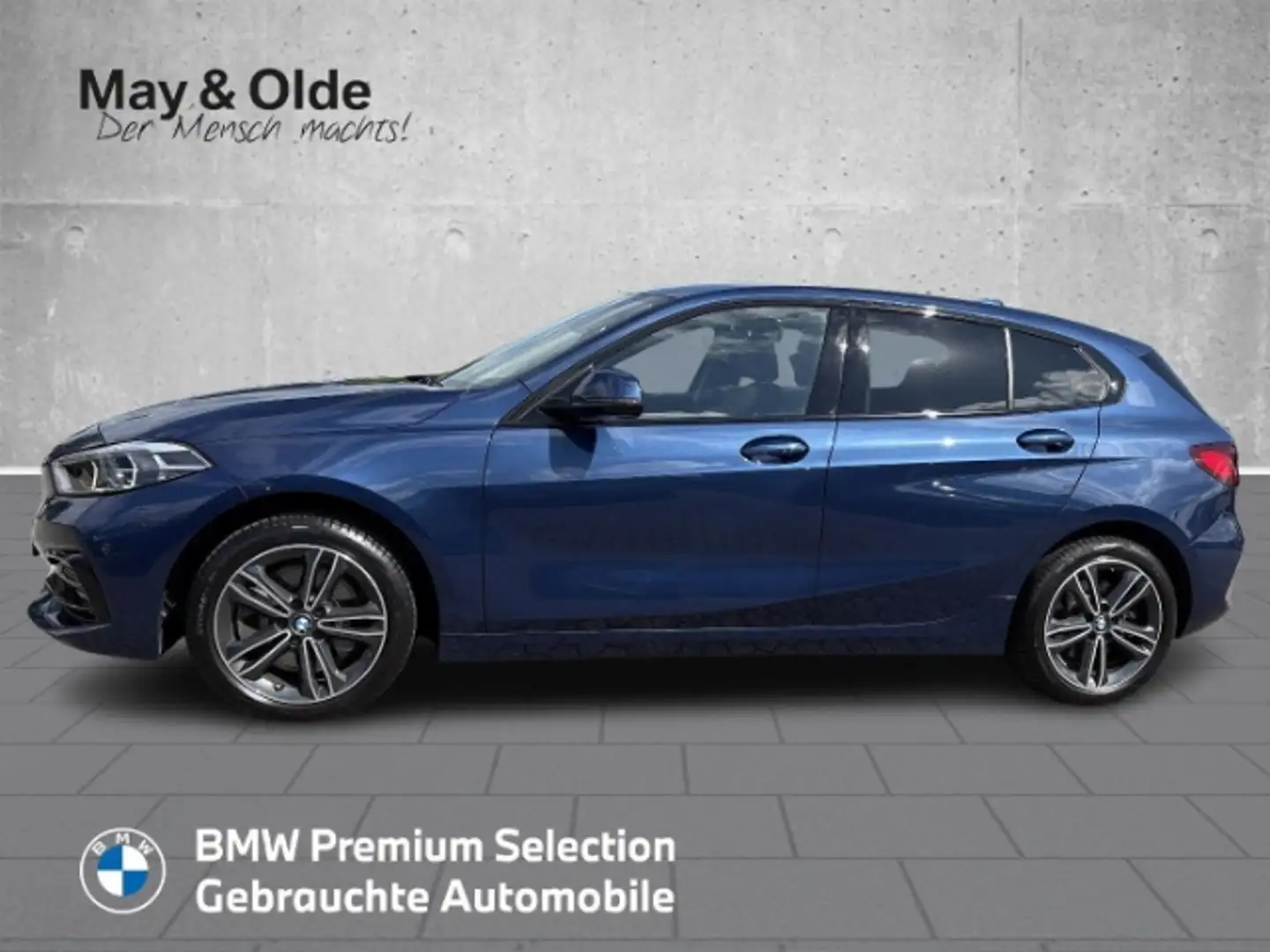BMW 120 I Navi Leder Digitales Cockpit Memory Sitze Sounds Blau - 2