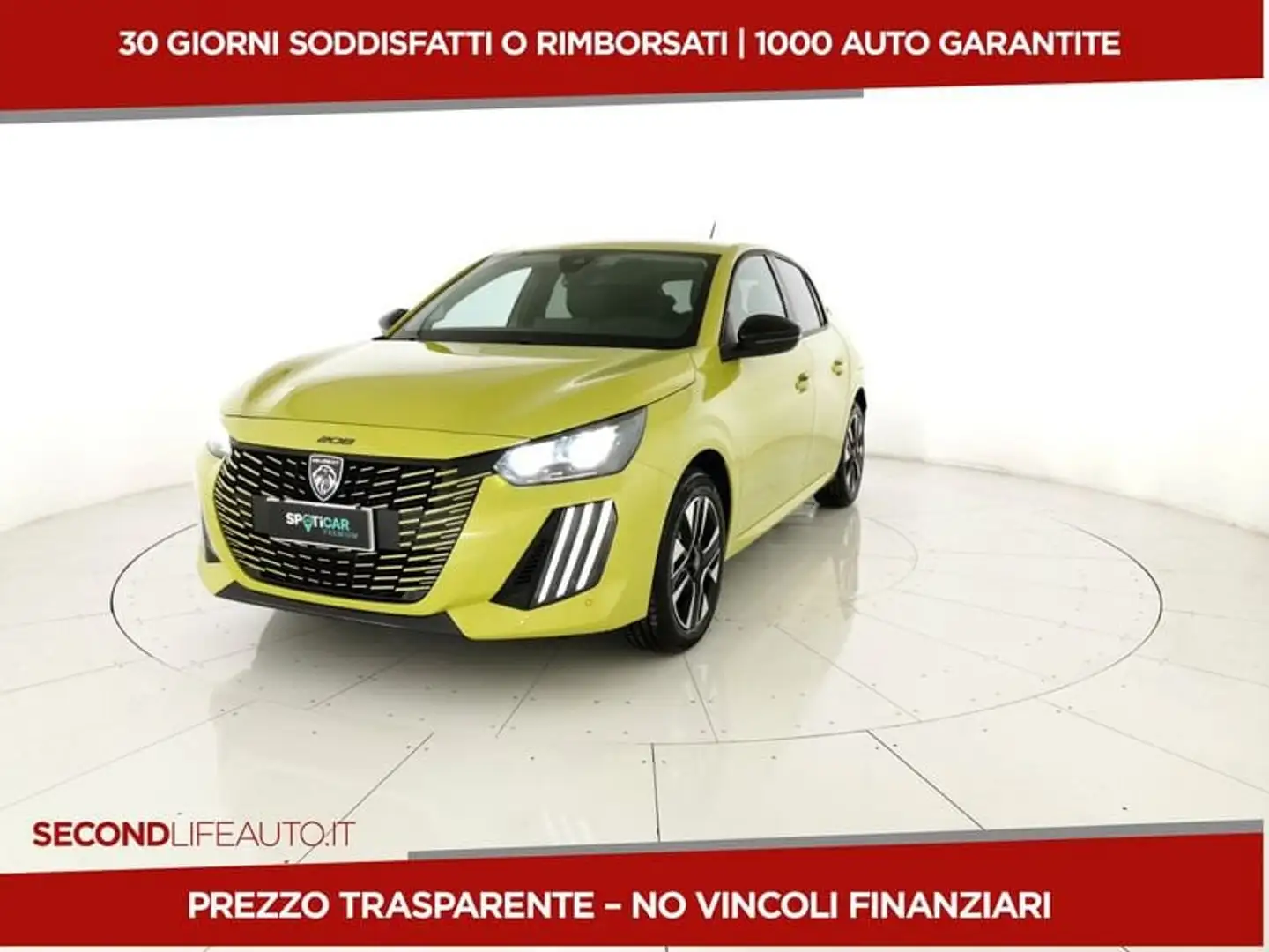 Peugeot 208 50 kWh E-Style Giallo - 1