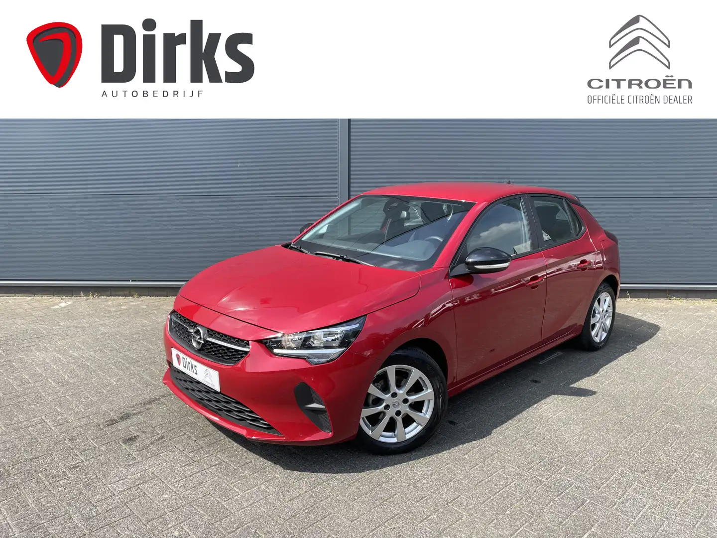 Opel Corsa 75pk Edition (Camera - Navigatie via APP - Parkeer Rood - 1
