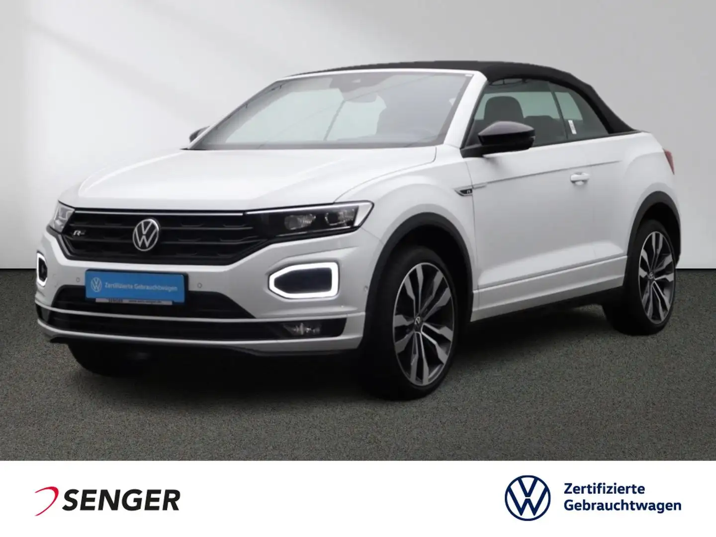 Volkswagen T-Roc Cabriolet R-Line 1.5 TSI Design-Paket LED Weiß - 1