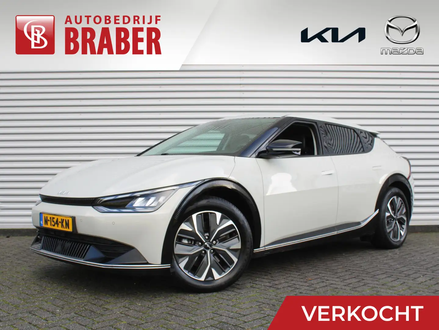 Kia EV6 Plus AWD 77.4 kWh | 325 PK | Trekhaak | Stuur-/sto Gris - 1