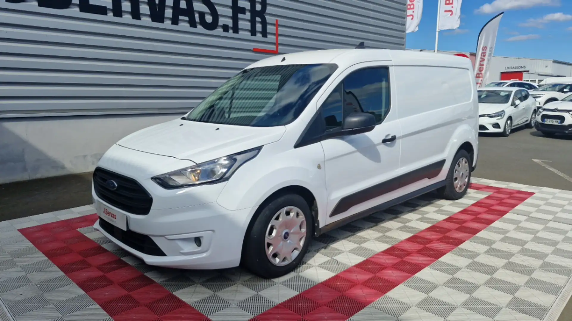 Ford Transit Connect FGN L2 1.5 ECOBLUE 100 SS TREND BUSINESS NA Blanc - 2