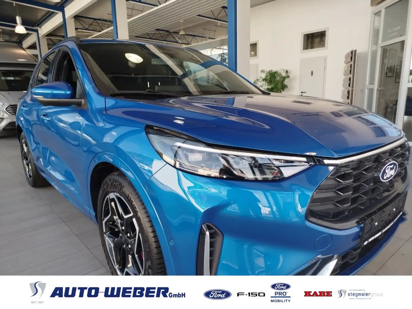 Ford Kuga ST-Line X 2.5 FHEV NEUES MODELL *MATRIX*HEAD-UP* Modrá - 1