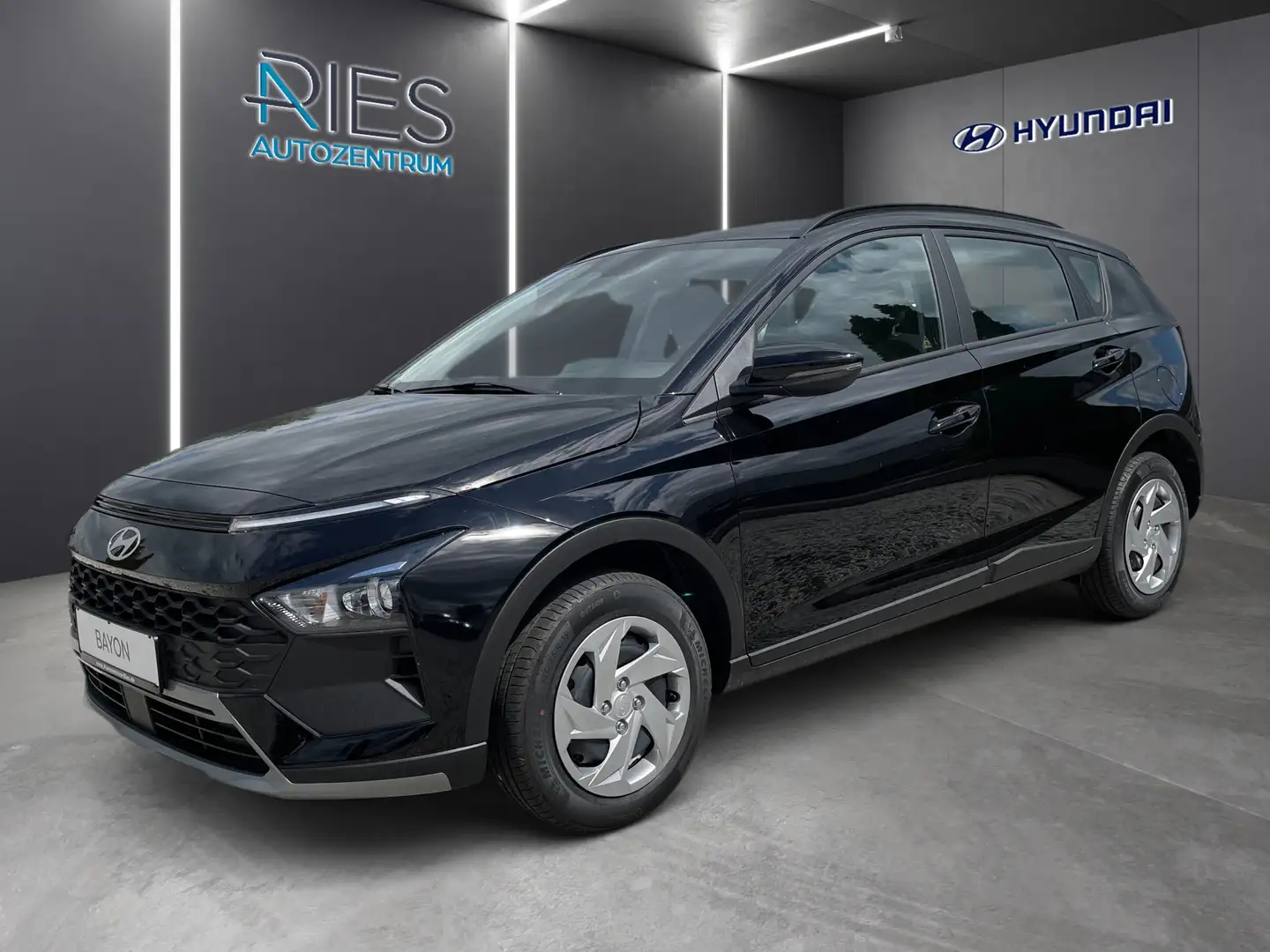 Hyundai BAYON 1.0 T-GDI *NAVI*PDC*RVM*SpurH*LED*DAW*PDW* Schwarz - 1