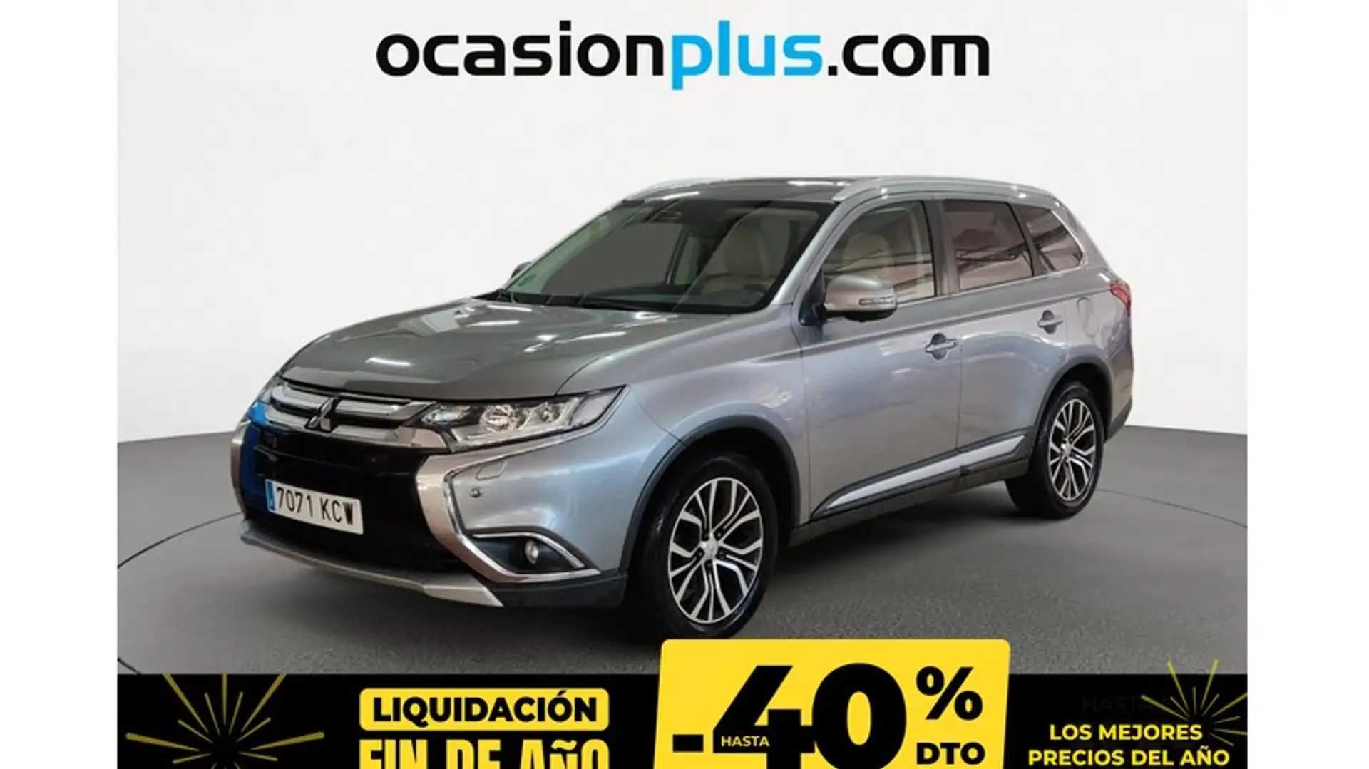 Mitsubishi Outlander 220DI-D Kaiteki 6AT 4WD Gris - 1