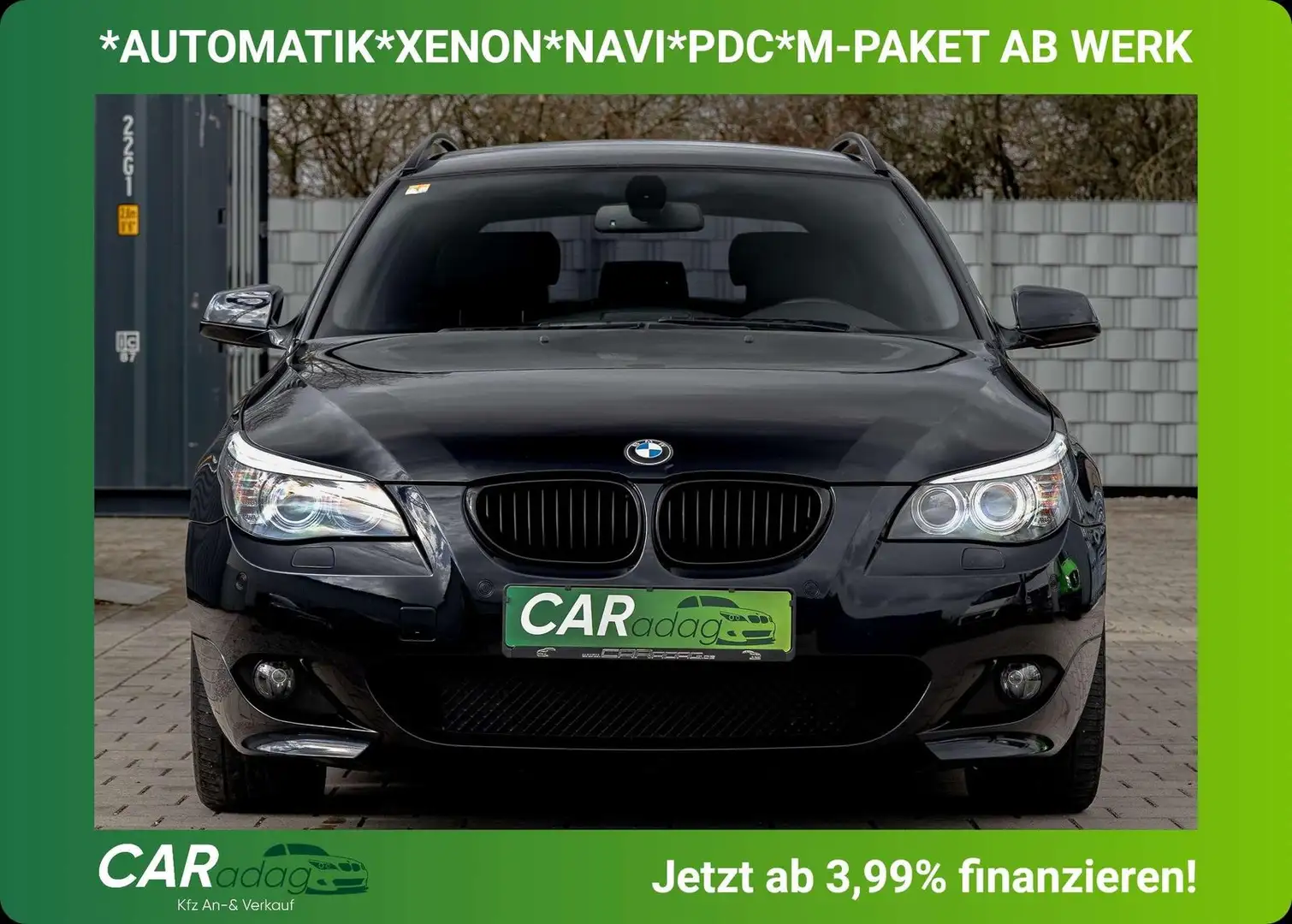 BMW 520 e61 520d M-Paket*M-Sport*XENON*NAVI*AUT*PDC* Black - 2