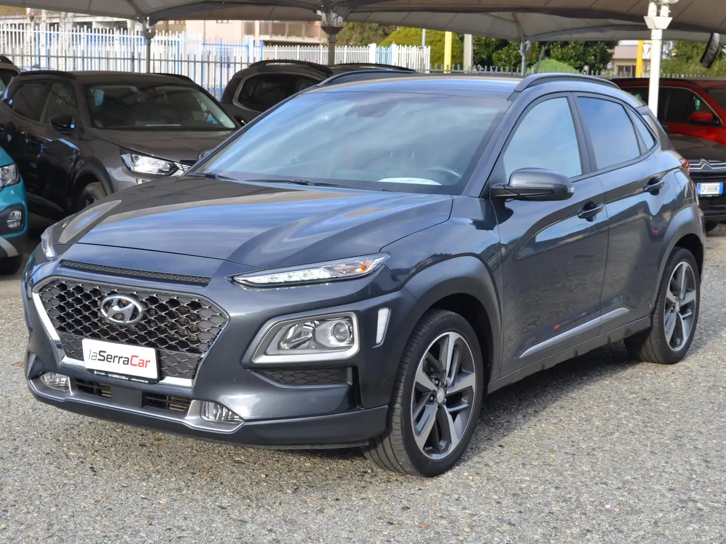 Hyundai KONA Kona 1.6 crdi Exellence 2wd 136cv dct Grijs - 2