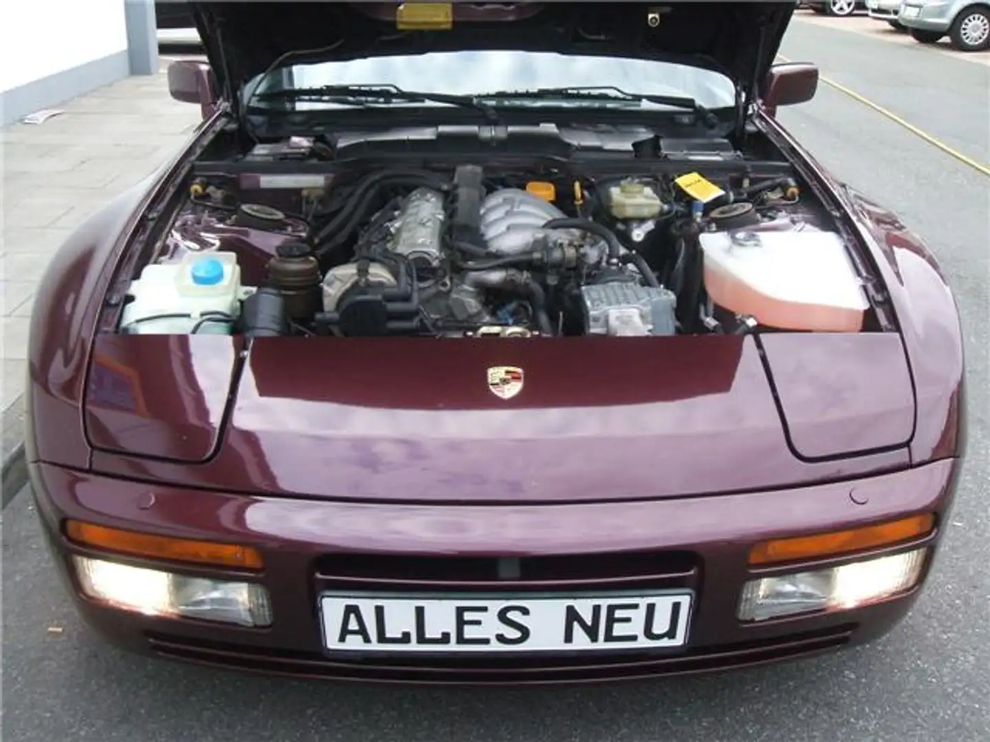 Porsche 944 S2*TARGA*VOLL-AUSSTATTUNG*1.Hd*BRD*Alles-Neu Violett - 1