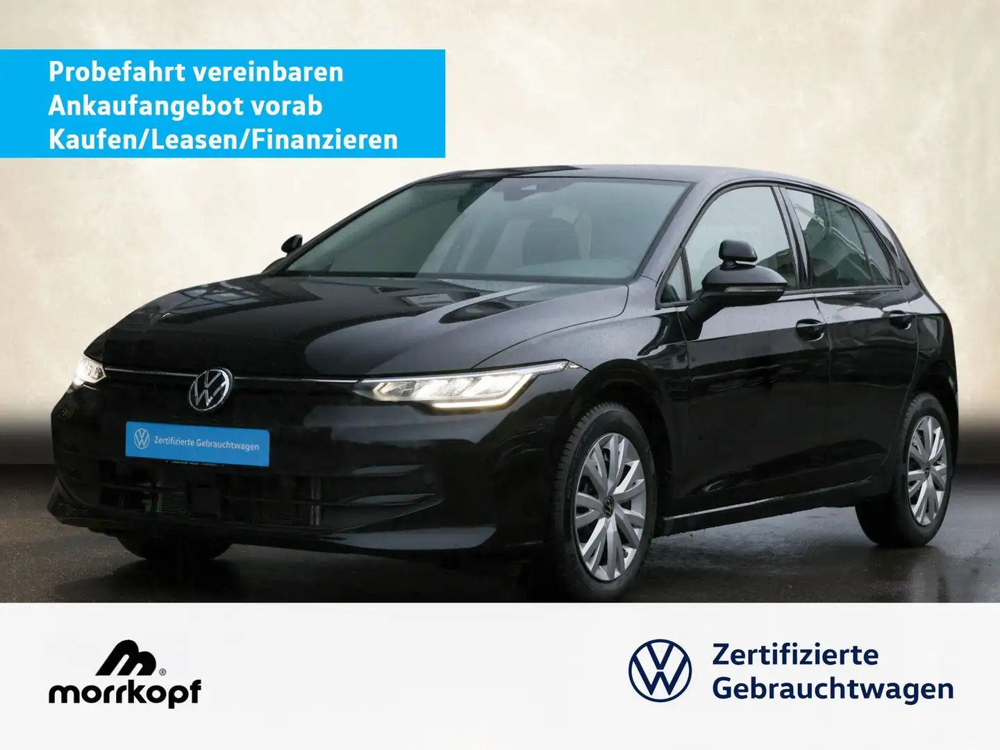 Volkswagen Golf VIII 2.0 TDI +FAHRSCHUL+FREI AB 03.2026+ LED Schwarz - 1