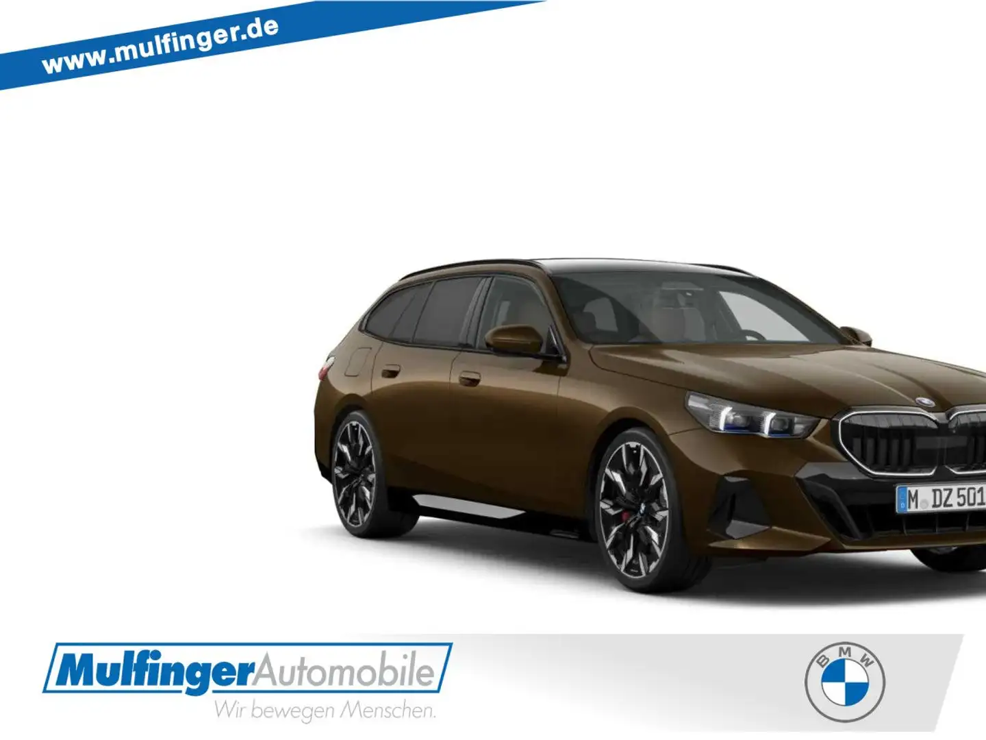 BMW 540 d xDrive Touring Sportpaket Bluetooth HUD Navi Braun - 1