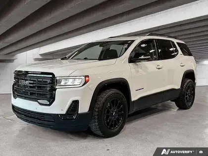 White 2021 GMC Acadia SUV / Crossover Four-Wheel Drive Automatic