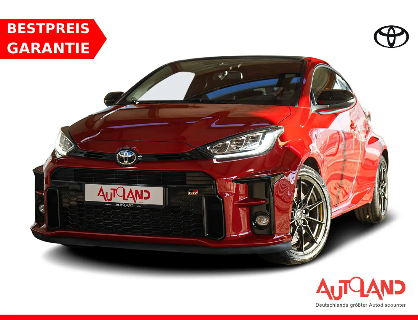 Toyota Yaris 1.6 GR 4x4 LED Kamera Tempomat Sitzheizung Red - 1