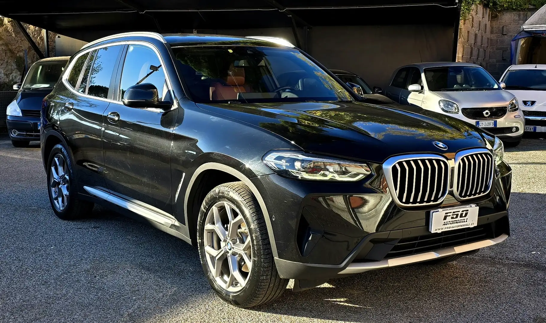 BMW X3 Xdrive20d mhev 48V xLine Auto Full optional Schwarz - 2