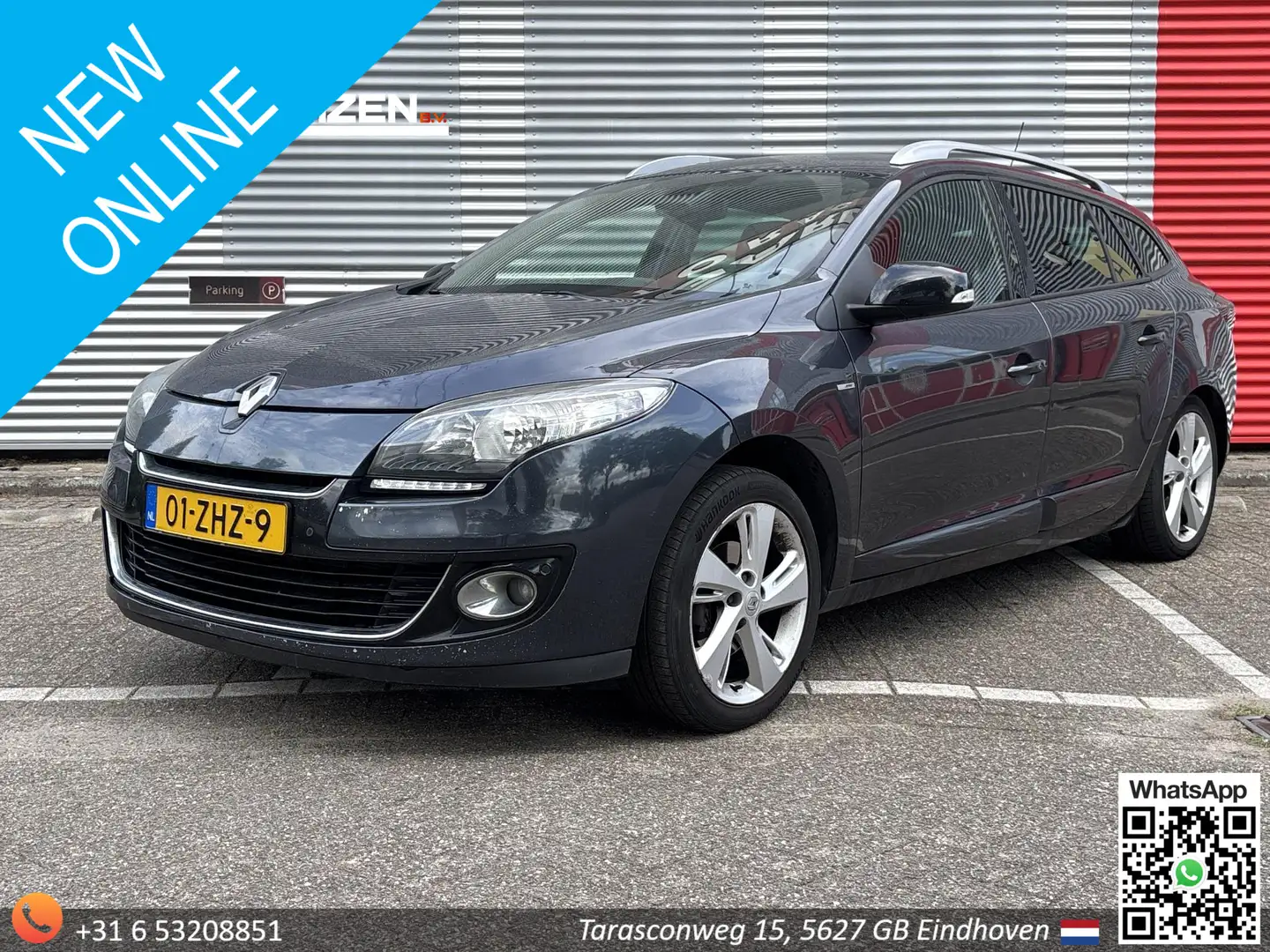 Renault Megane Estate 1.5 dCi Bose | 1/2 Leder | Cruise | Climate Grijs - 1