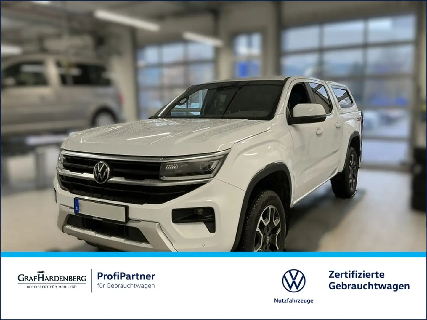 Volkswagen Amarok 2.0 TDI 4Motion Style Matrix Navi ACC Weiß - 1