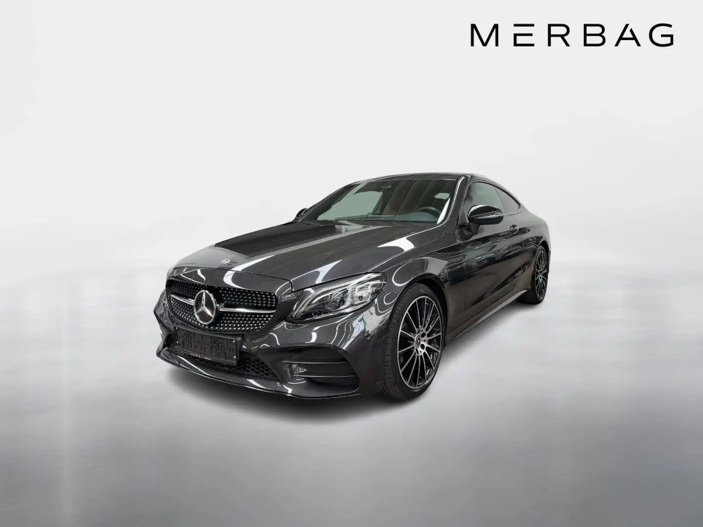 Mercedes-Benz C 220 d Coupé Grau - 1