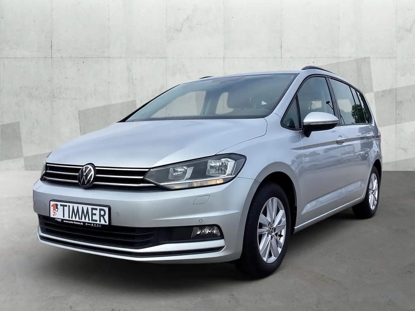 Volkswagen Touran 2.0 TDI DSG COMFORT *SHZ *APP *NAVI *ALU *DAB+ * Plateado - 2