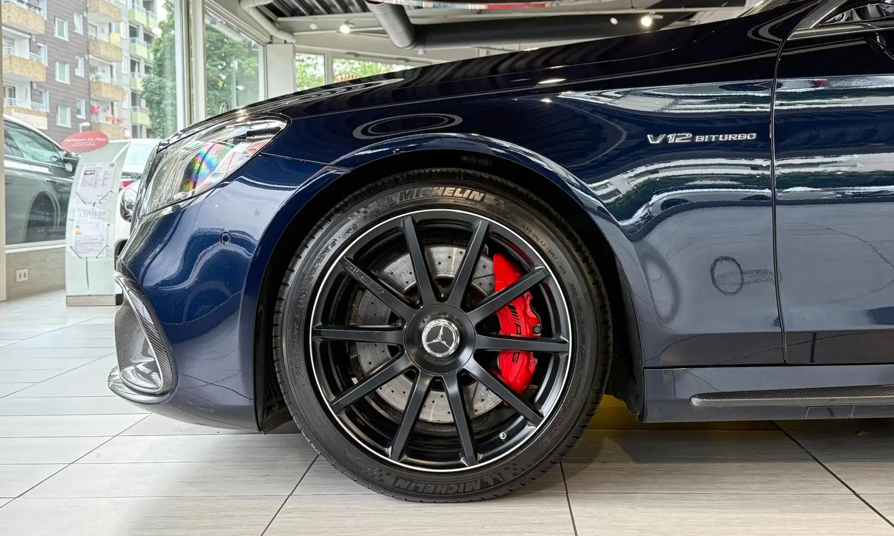 Mercedes-Benz S 65 AMG L *First-Class*3xTV*DriversP*Carbon* Blau - 2