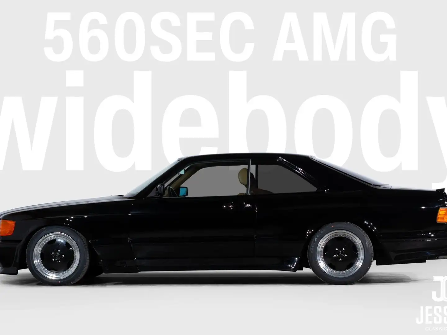 Mercedes-Benz 560 SEC AMG 6.0 Widebody Negru - 1