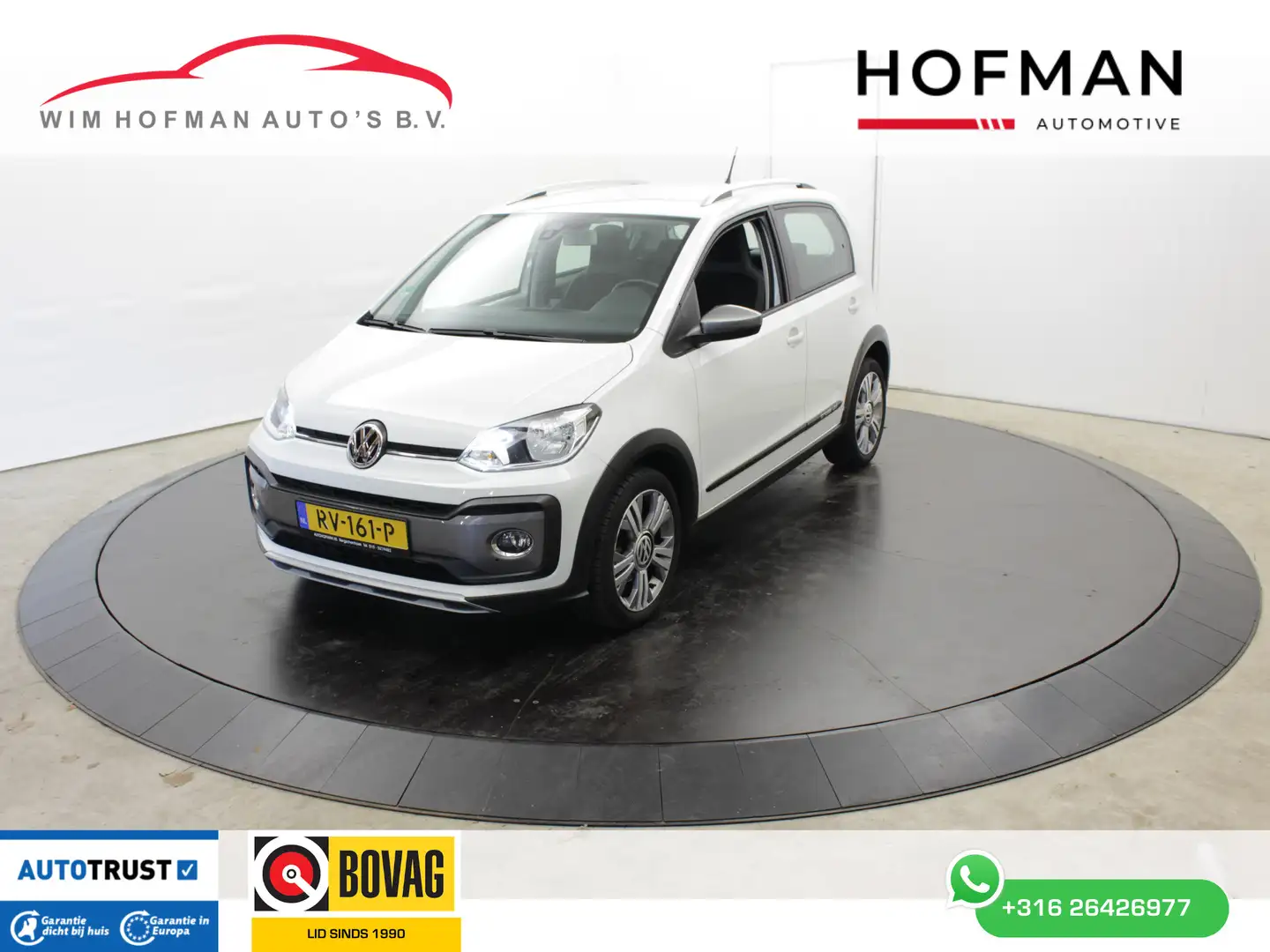 Volkswagen up! Up 1.0 BMT 75PK cross Adapt.cruise Camera PDC Blanc - 1