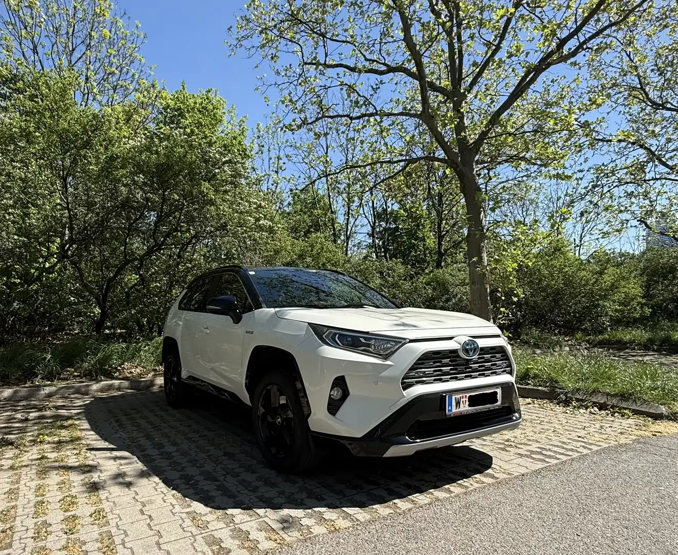 Toyota RAV 4 2.5 4x4 Hybrid Style + Extras (Garantie) Weiß - 2