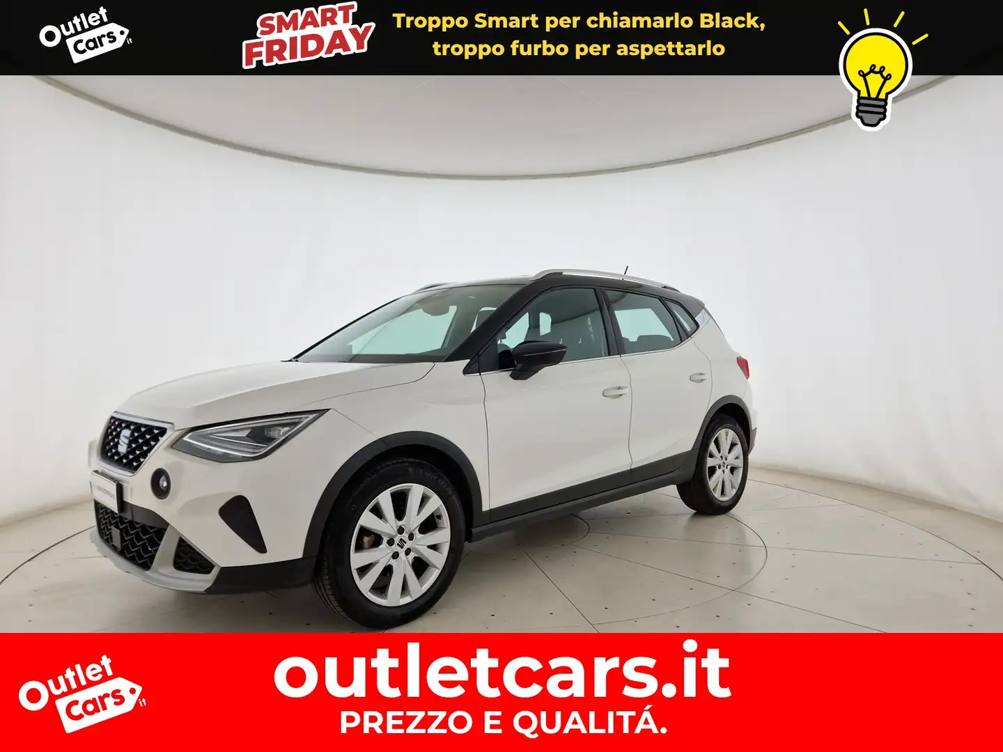 SEAT Arona 1.0 tgi xperience 90cv Bianco - 1