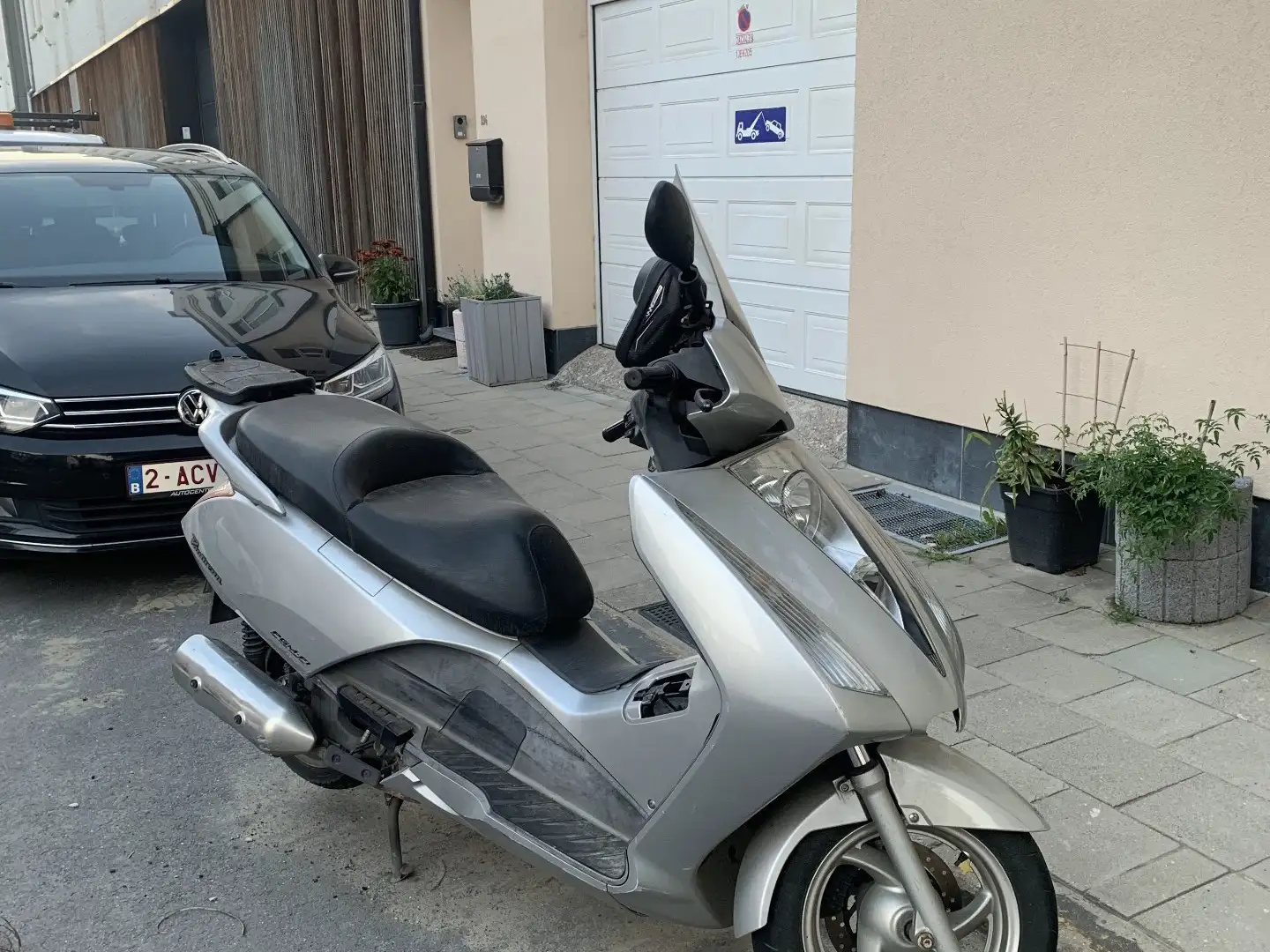 Honda Pantheon 125 Argent - 1