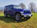 Jeep Wrangler Unlimited 2.2 mjt II Sahara auto Blu/Azzurro - thumbnail 1