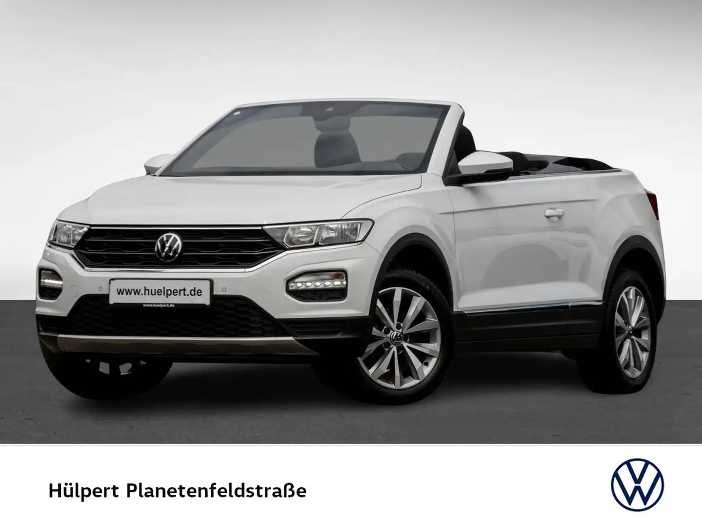 Volkswagen T-Roc Cabriolet 1.0 STYLE AHK LM17 NAVI DAB+ Blanc - 2