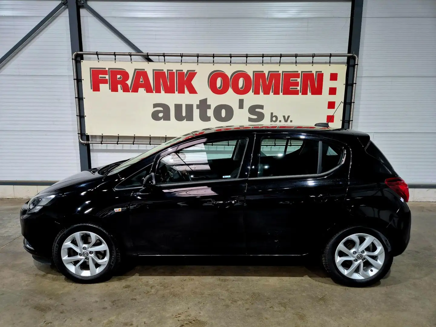Opel Corsa 1.0 Turbo 90PK Online Edition + NAP|OH historie|DA Zwart - 2