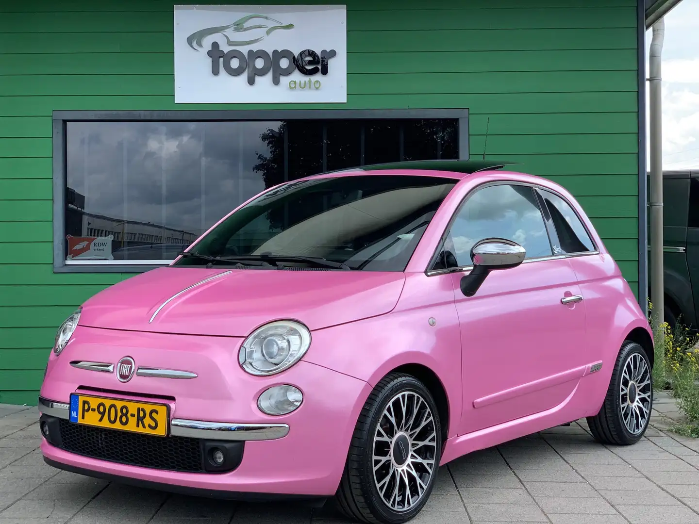Fiat 500 0.9 TwinAir by Gucci | SchuifDak | Automaat | Navi - 1