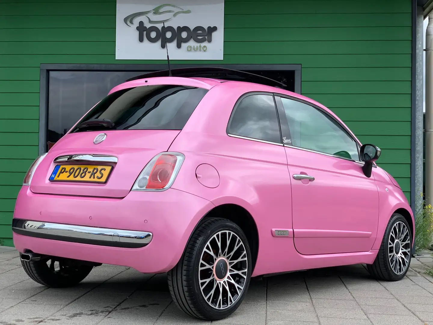 Fiat 500 0.9 TwinAir by Gucci | SchuifDak | Automaat | Navi - 2