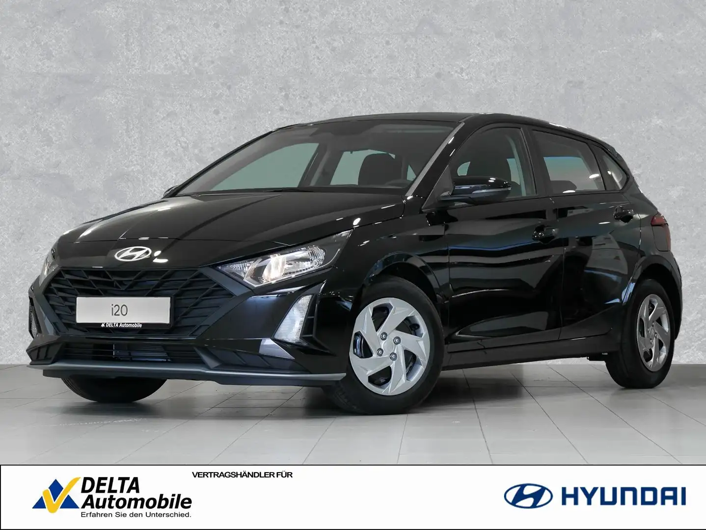 Hyundai i20 Facelift 2025 1.2 Select Navi Kamera Klima Schwarz - 1