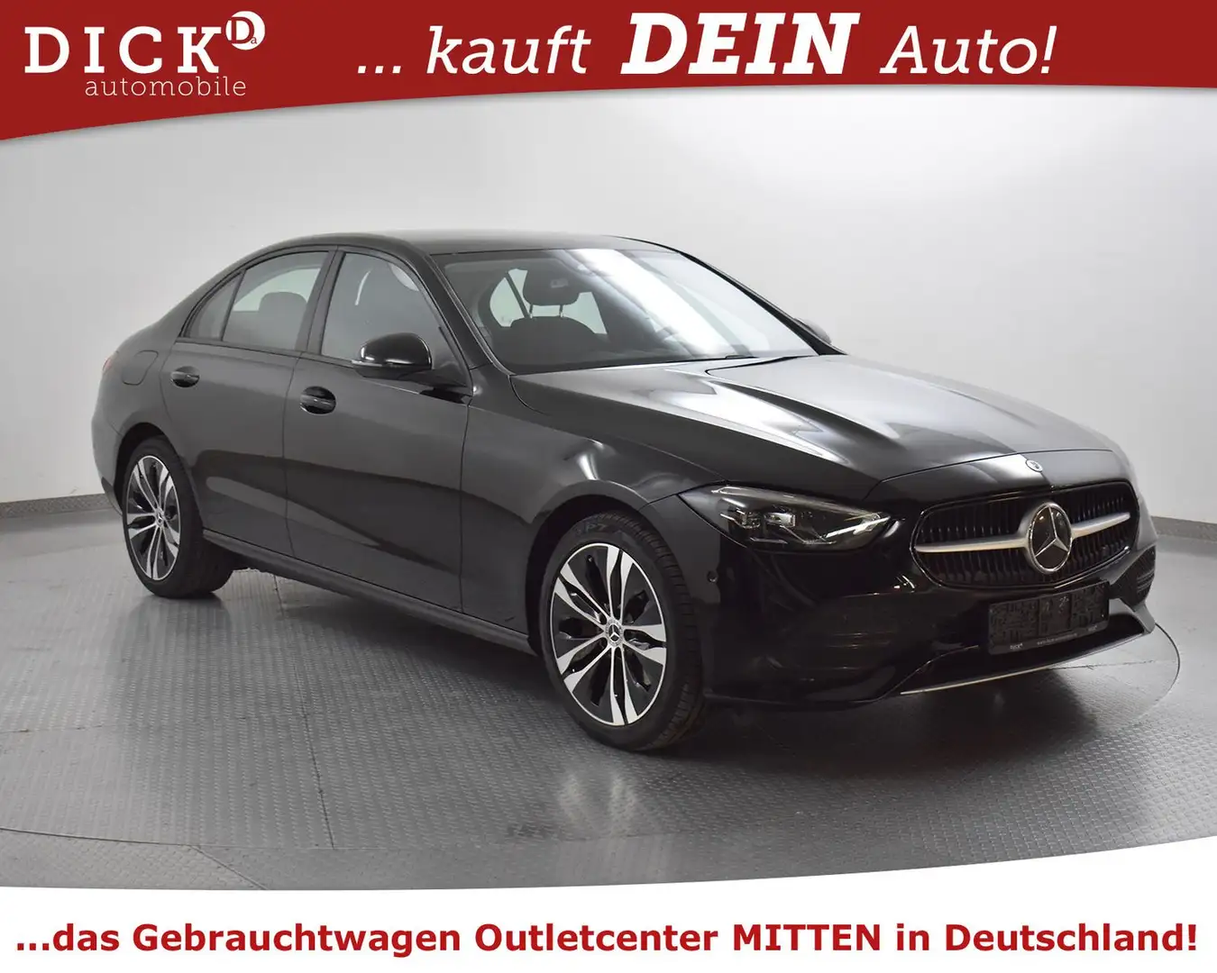 Mercedes-Benz C 220 C220d 9G-Tr Avant 18"+NAVI+LED+SHZ+KAM+ADVEN+TEM Black - 1