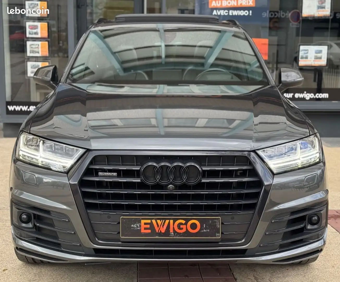 Audi Q7 3.0 50 tdi 285ch hybrid s-line plus s edition quattro Grijs - 2
