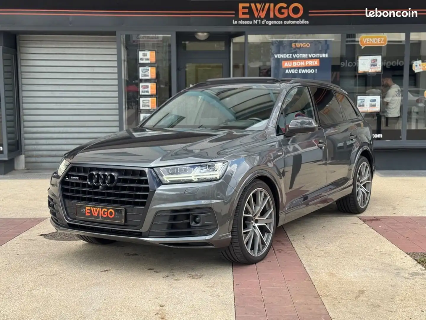 Audi Q7 3.0 50 tdi 285ch hybrid s-line plus s edition quattro Grijs - 1